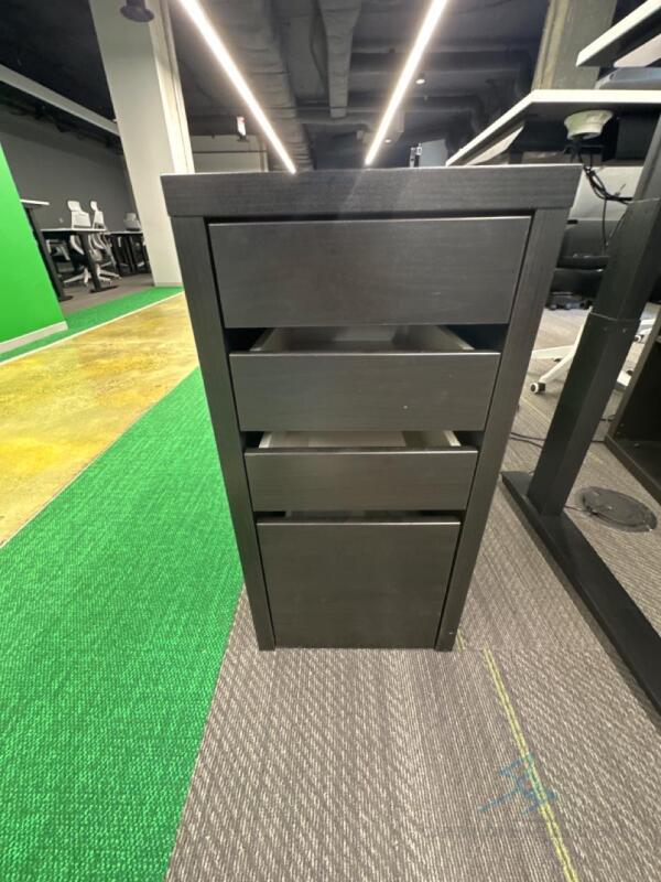 Under desk filing cabinet