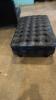 Faux Leather Ottoman - 2