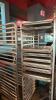 Lot of 3 Speed Racks with sheet pans