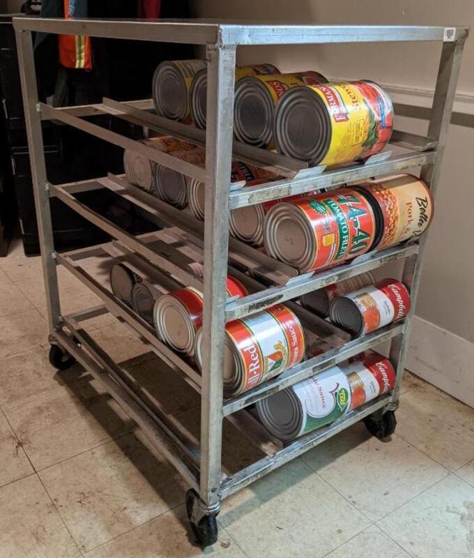 Canned Goods Storage Rack