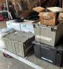 Lot of Hingeware, Marble boards, tiles wok