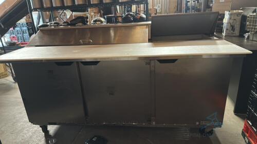 Beverage Air Deli Prep Table and Fridge