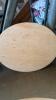 (2) 4ft round unfinished table tops - 2