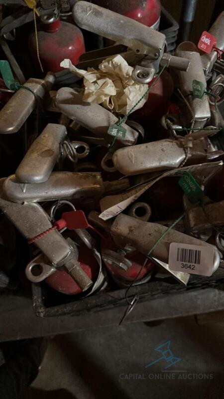 (10) Fire Extinguishers in a Crate