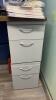 Table top with 4 Filing Cabinets - 4