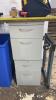 Desk Top with 4 Filing Cabinets - 4