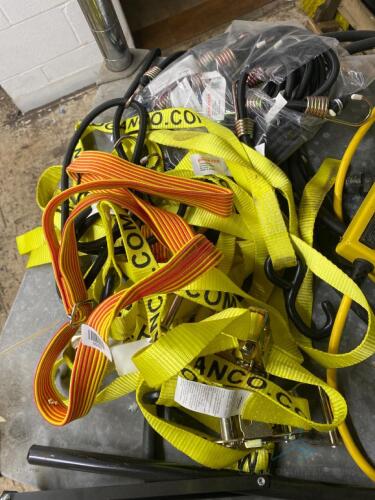 Lot of Straps and Bungee Cords