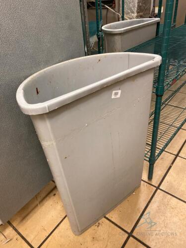 (2) Trash Receptacles