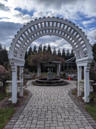 Arched Pergola