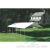 NEW 18 x 30 White Canopy Frame (cover not included) - 5