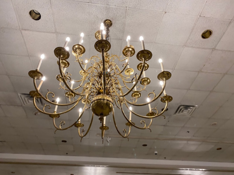 GOLD CHANDELIER