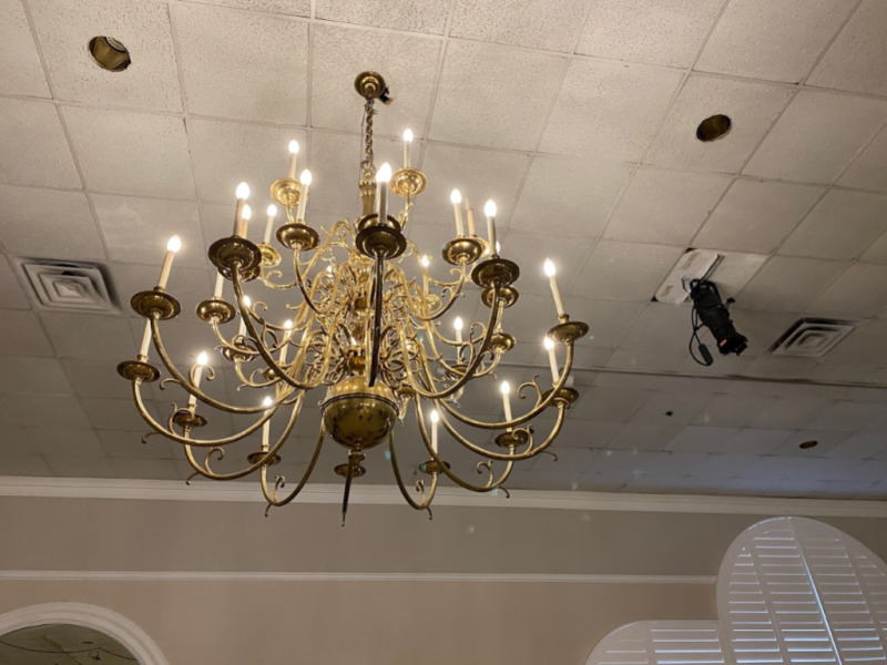 GOLD CHANDELIER