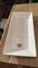 (36) 8 inch Rectangular Appetizer plate