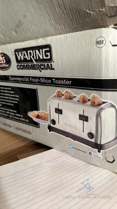 New in Box Commercial Four Slice Toaster