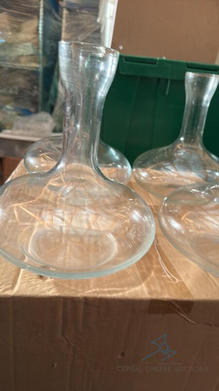 (4) Wine Decanters/ Carafe