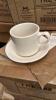 24 Sets of Steakhouse Cups with Saucers - 2