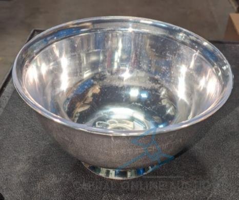 (12) Bowl, 10" Silver Revere Bowl w/ Liners