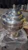 (3) Coffee, Silver Urn - 100 Cup Lions Foot