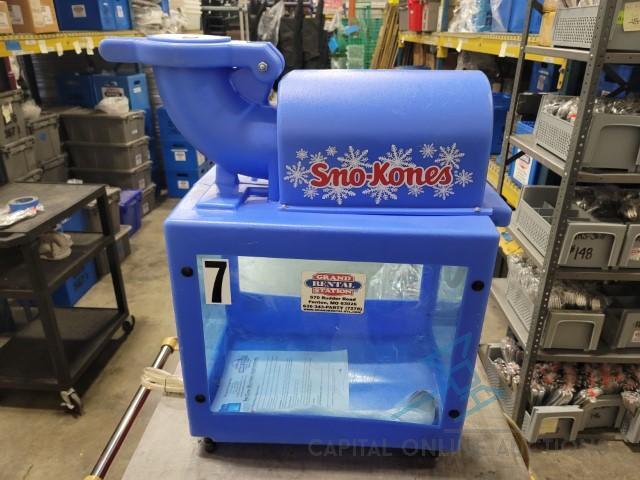 Concession, Sno Cone Machines, #7