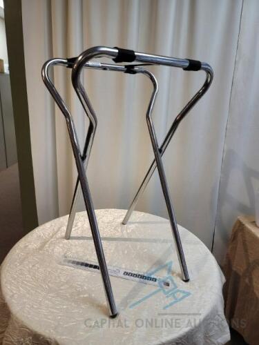 (9) Tray Stand, Chrome