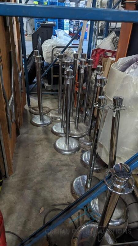 (21) Stanchion, Chrome