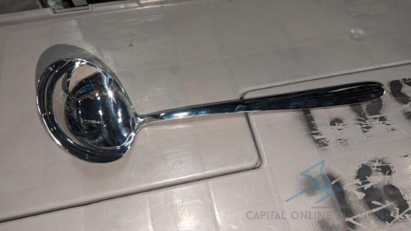 (4) Polished Ladle, Stainless