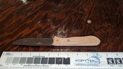 (140) Steak Knife, Wood Handle