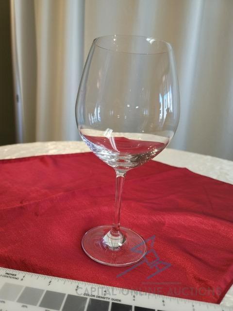 (96) Glass, Crystal Wine 26oz