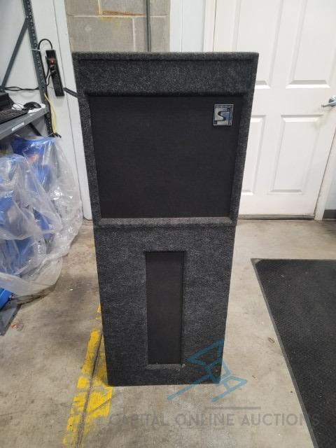 Sound System, Portable Lecturn w Base