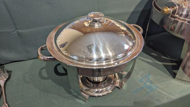 (2) Chafing Dish, 4qt Round