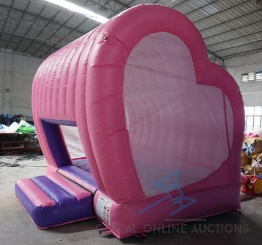 Heart Bounce house