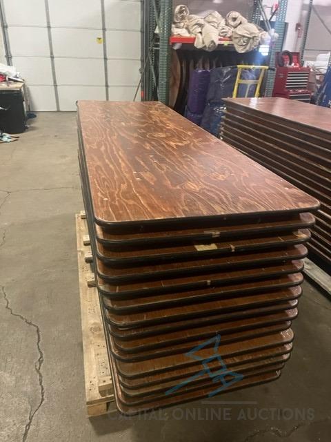 (15) 15 8' Banquet Tables