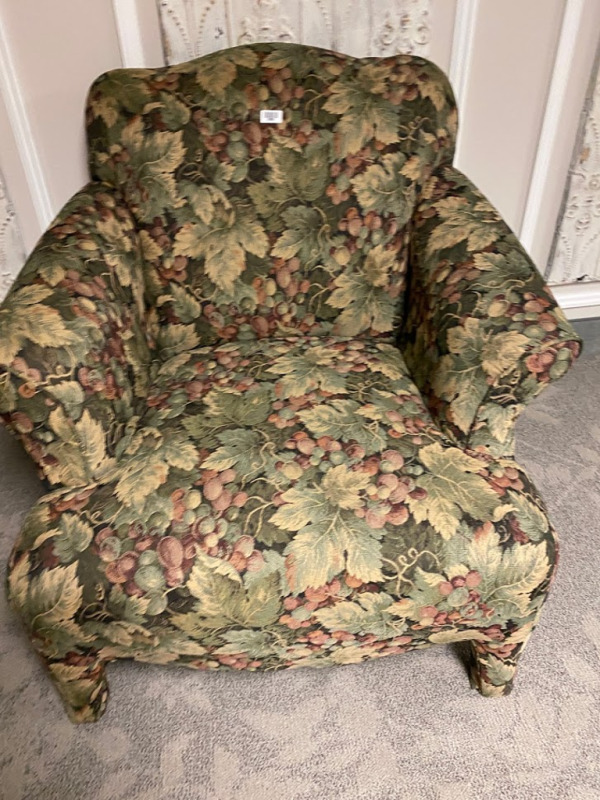 Floral Armchair