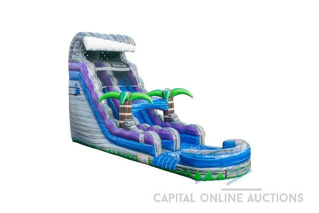 New 18 ft Tsunami Boulder Crush SL (inflatable pool)