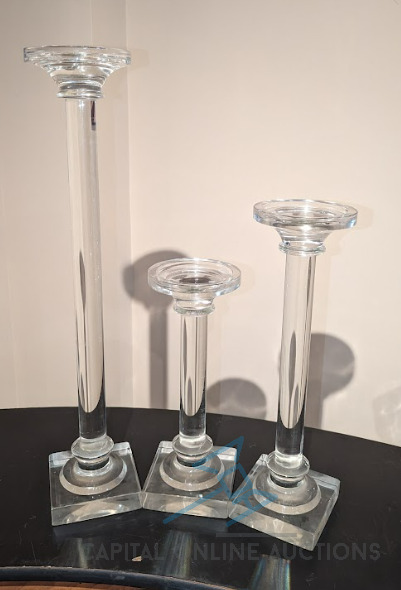 Centerpieces, Glass Columns