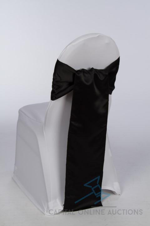 (25) Chair Cover, White Spandex (Stacking Chairs)