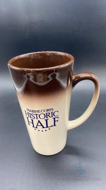 (2) Marine Corps Historic Half Tall Mug