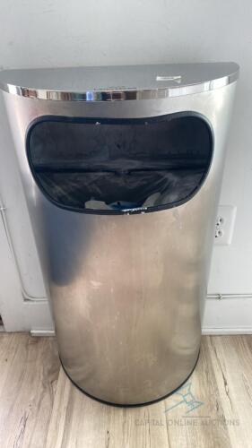 Stainless Steel Trash Receptical