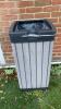 (2) Outdoor Trash Receptacles - 2