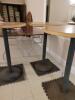 Lot of (3) High Top Tables - 4