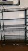 (3) Green Wire Shelving Units - 2