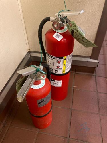 (2) Fire Extinguishers