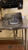 Stainless Steel Table with Sink - 2