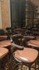 (15) Bar Stools with a leather padding - 5