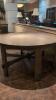 60 inch Round Wood Table - 4