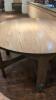 60 inch Round Wood Table - 5