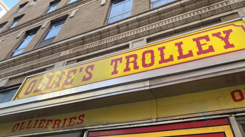 Ollie’s Trolley Sign