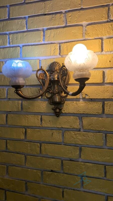 (5) Light Wall Sconces