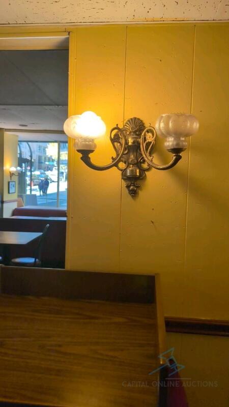 (7) Wall Sconces