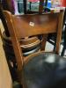 4 Black Swivel Bar Stools - 2